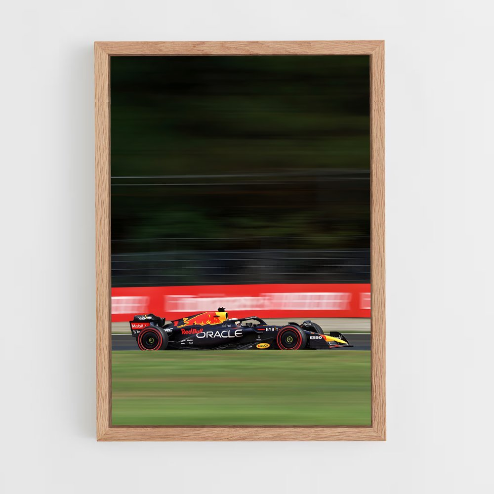 Poster Red bull précision – affiche Voitures de Formule 1 (vue 4)